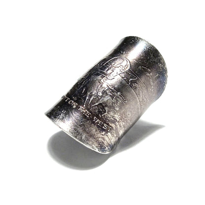 「つぼ」 Spoon Ring　No.7043　18号