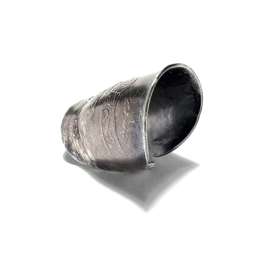 「つぼ」 Spoon Ring　No.7043　18号