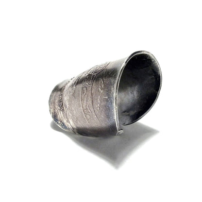 「つぼ」 Spoon Ring　No.7043　18号