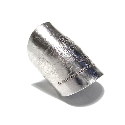 「つぼ」 Spoon Ring　No.7045　20号