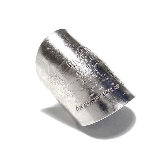 「つぼ」 Spoon Ring　No.7045　20号