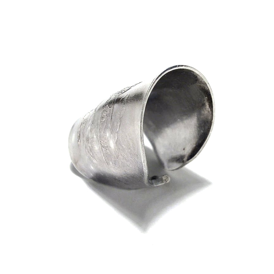 「つぼ」 Spoon Ring　No.7045　20号