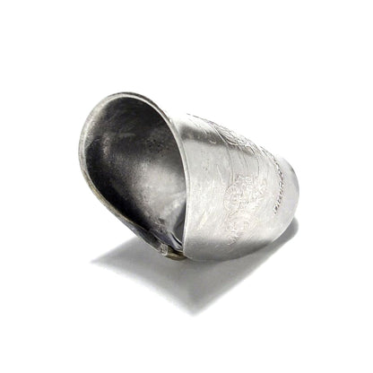 「つぼ」 Spoon Ring　No.7045　20号