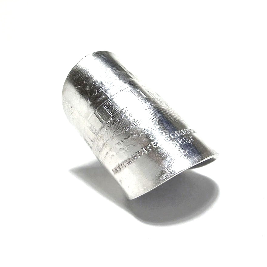 「つぼ」 Spoon Ring　No.7046　17号
