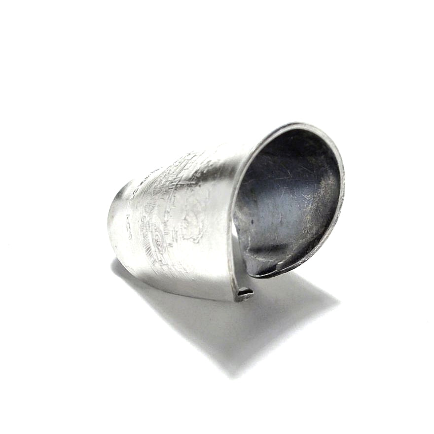 「つぼ」 Spoon Ring　No.7046　17号