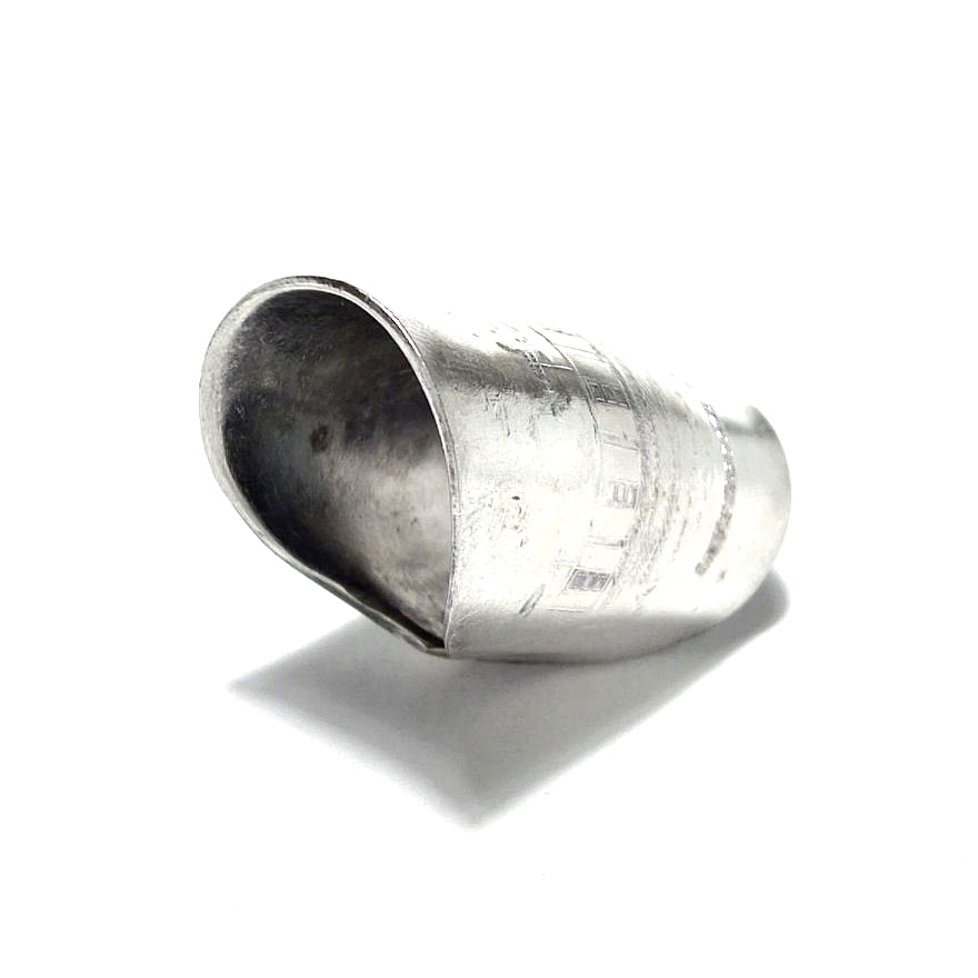 「つぼ」 Spoon Ring　No.7046　17号
