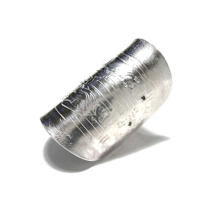 「つぼ」 Spoon Ring　No.7047　19号