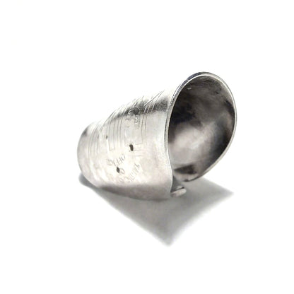 「つぼ」 Spoon Ring　No.7047　19号