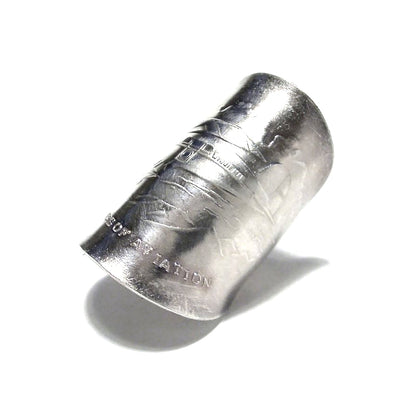 「つぼ」 Spoon Ring　No.7048　18号