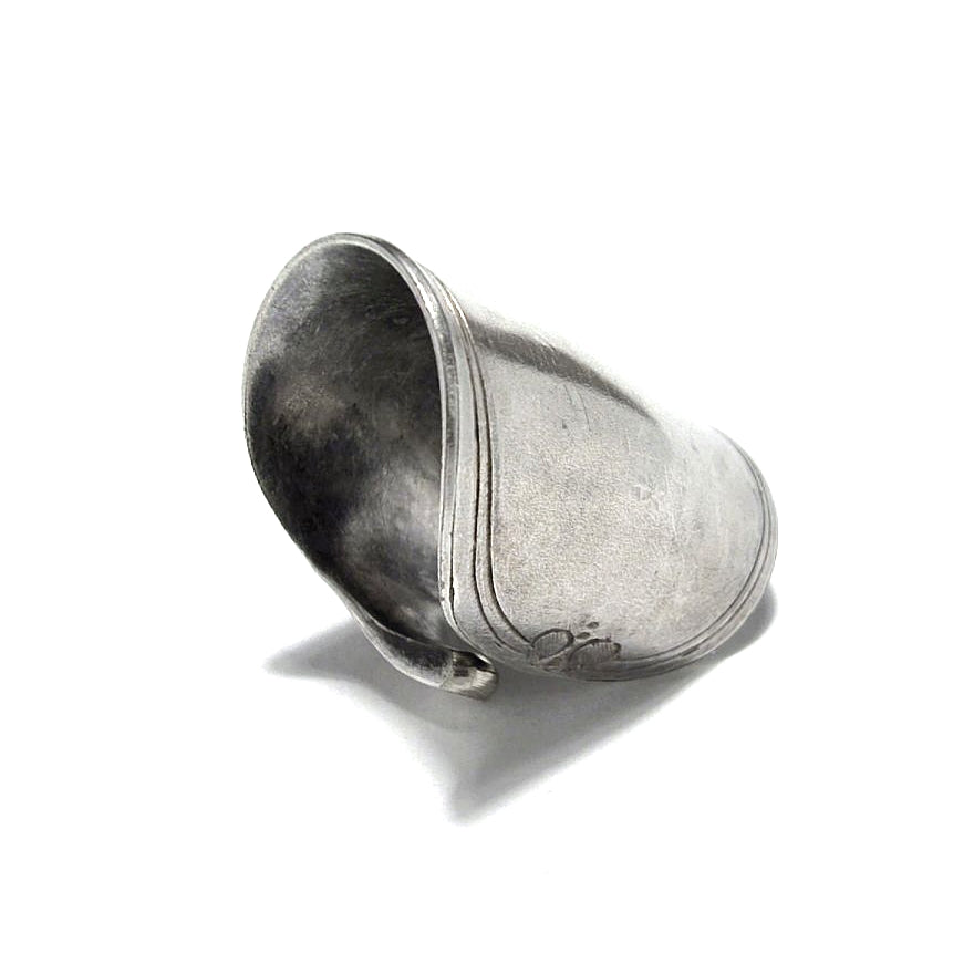 「つぼ」 Spoon Ring　No.7049　18号