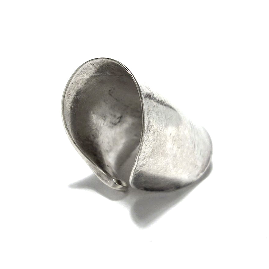 「つぼ」 Spoon Ring　No.7050　23号