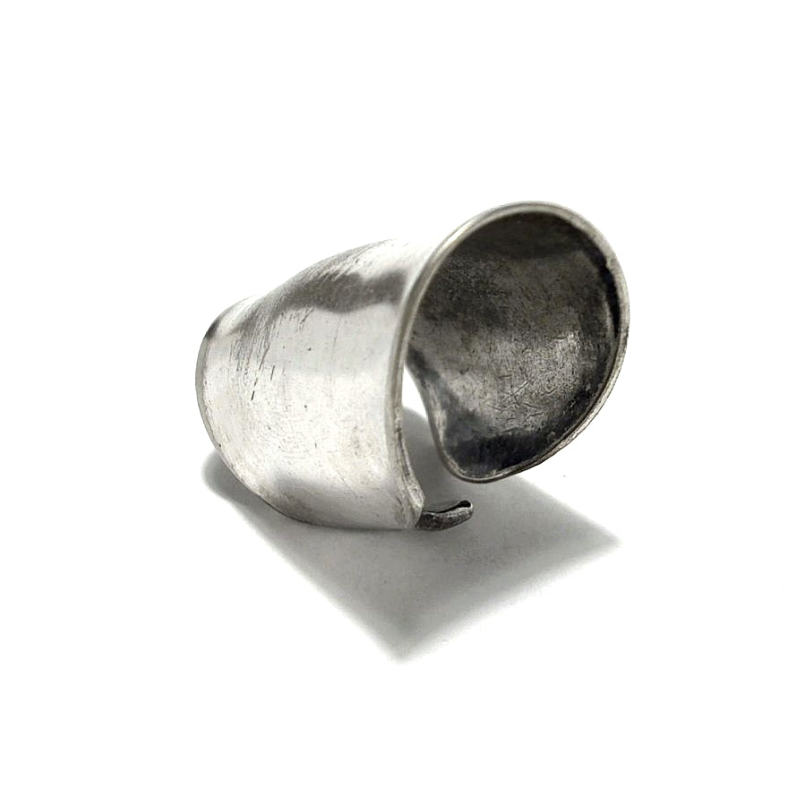 「つぼ」 Spoon Ring　No.7051　19号