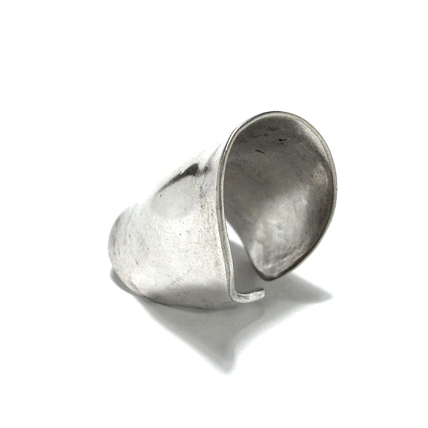 「つぼ」 Spoon Ring　No.7052　19号