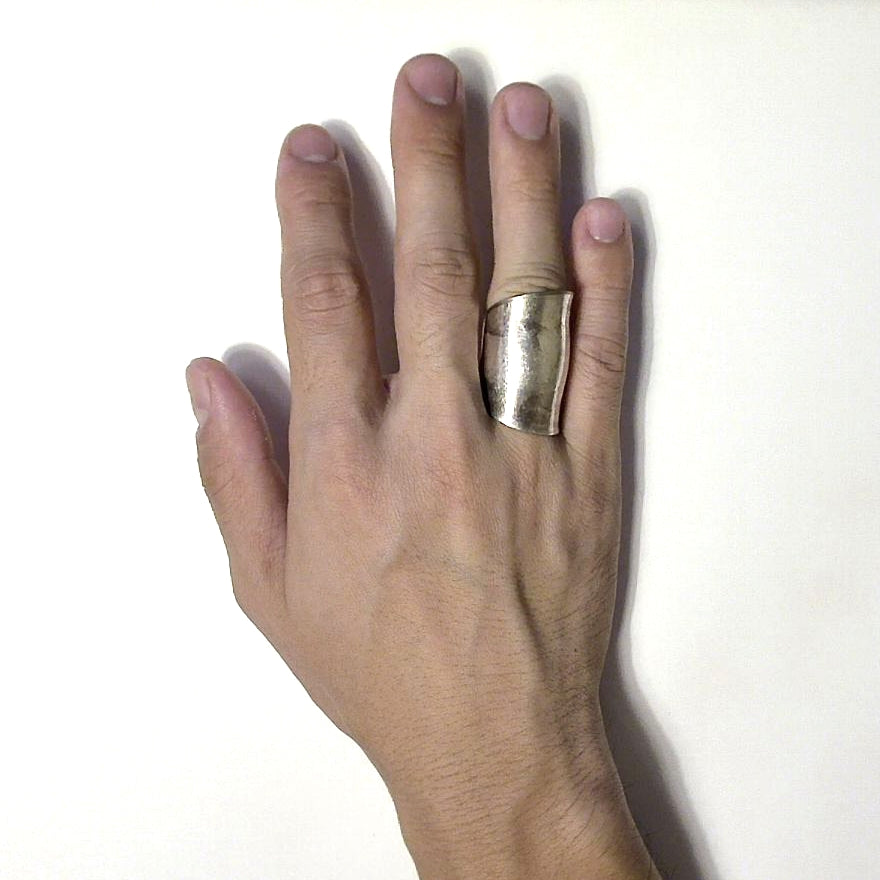 「つぼ」 Spoon Ring　No.7052　19号