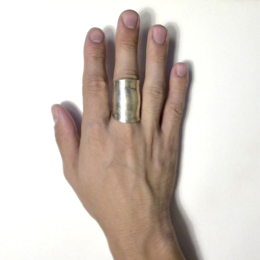 「つぼ」 Spoon Ring　No.7054　25号