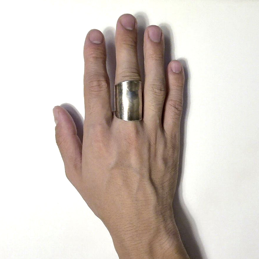 「つぼ」 Spoon Ring　No.7056　23号