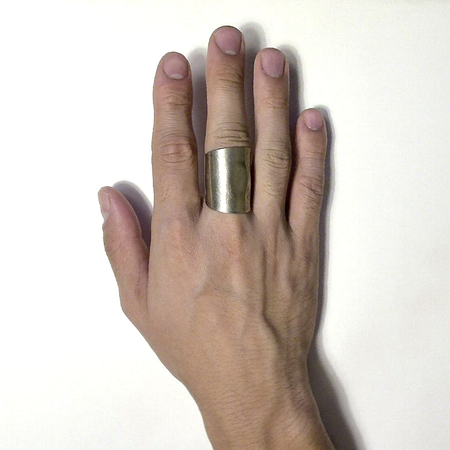 「つぼ」 Spoon Ring　No.7057　21号