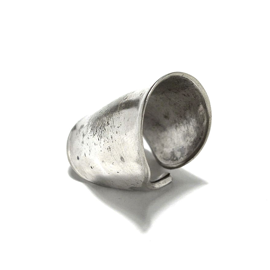 「つぼ」 Spoon Ring　No.7059　19号