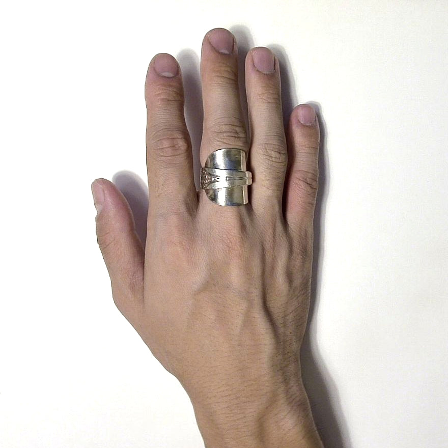 Whole Spoon Ring　No.7097　20号