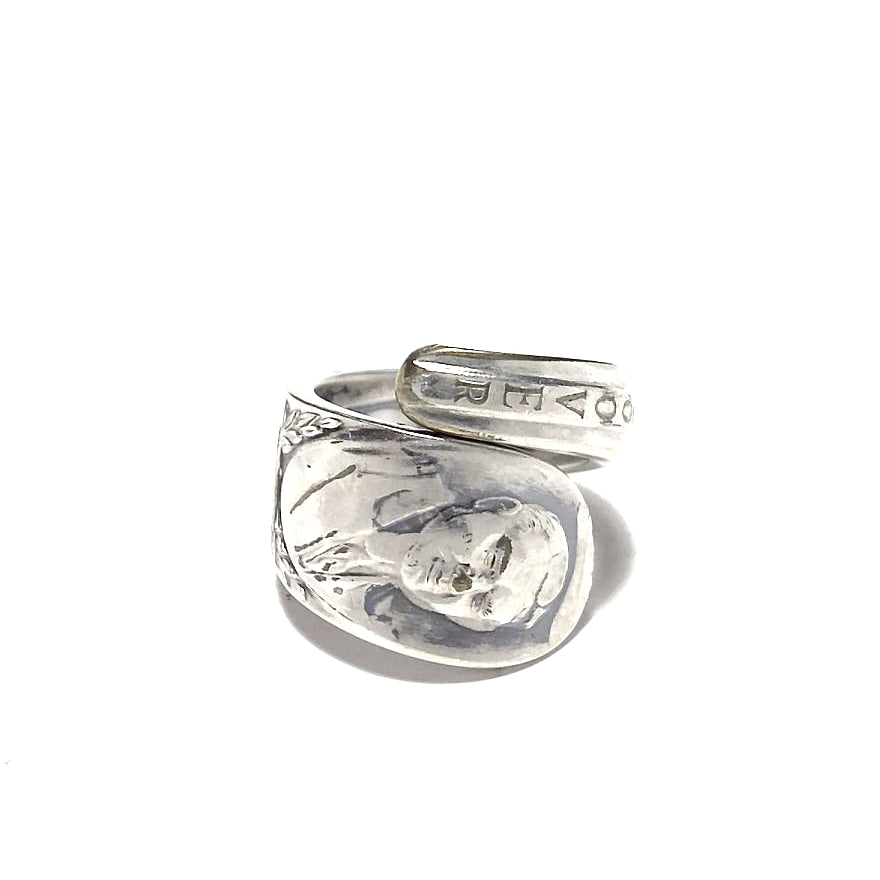 President Spoon Ring　　No.7895　18号　Herbert Hoover