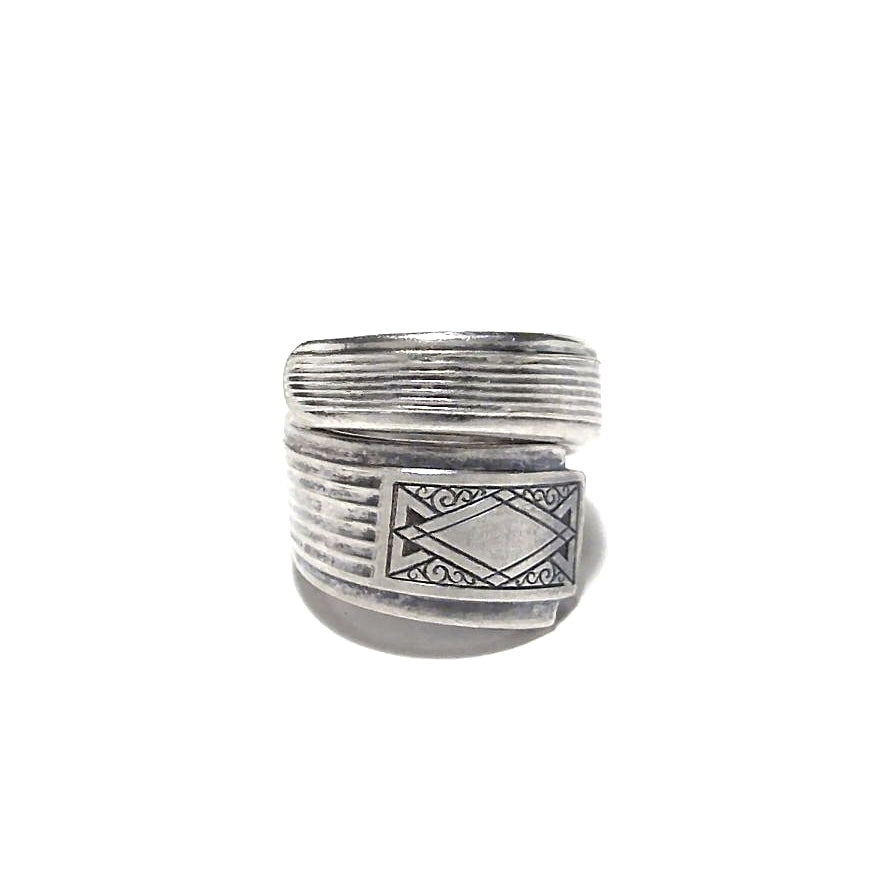 Spiral Spoon Ring　No.7975　14号