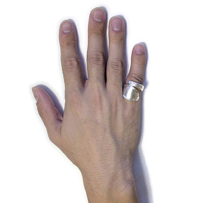 Spiral Spoon Ring　No.7992　15号