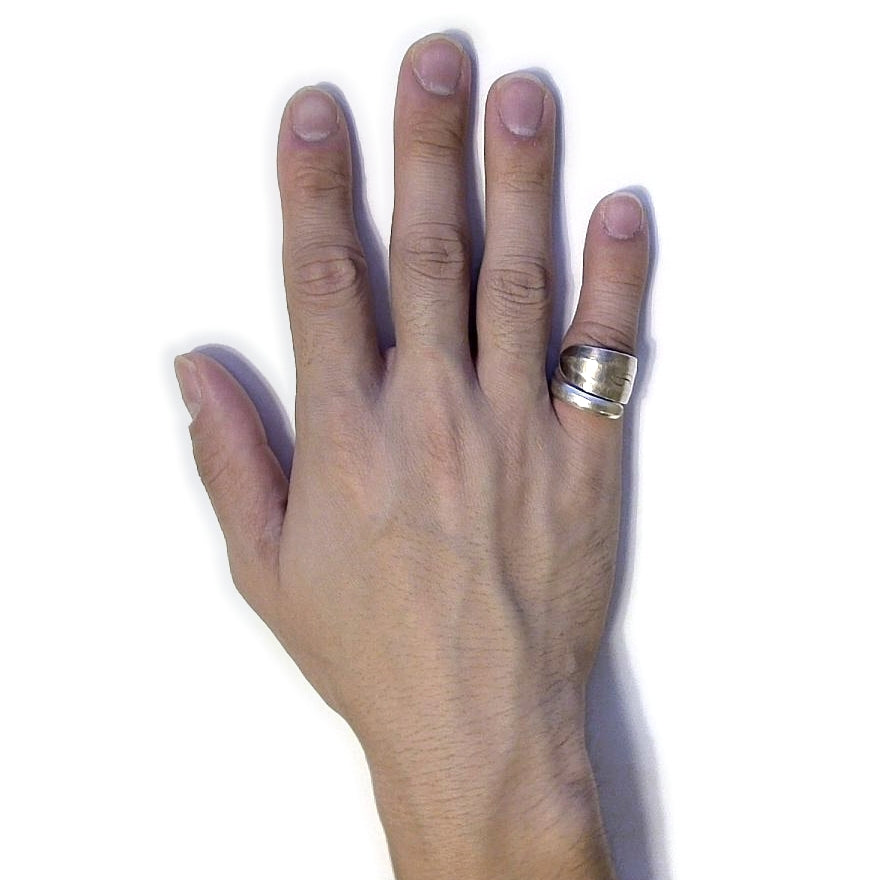 Spiral Spoon Ring　No.7988　14号