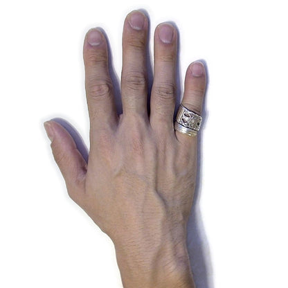 Spiral Spoon Ring　No.7929　11号
