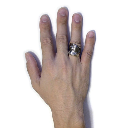 President Spoon Ring　　No.7899　18号　Benjamin Harrison