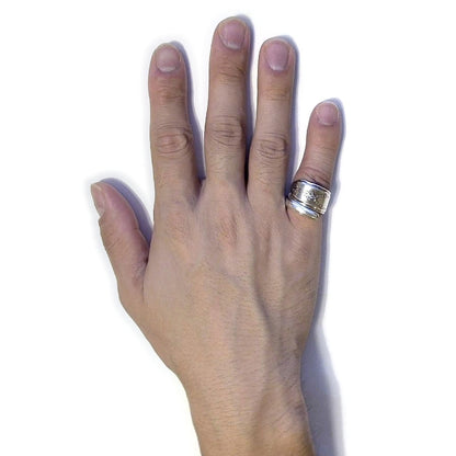 Spiral Spoon Ring　No.7982　14号