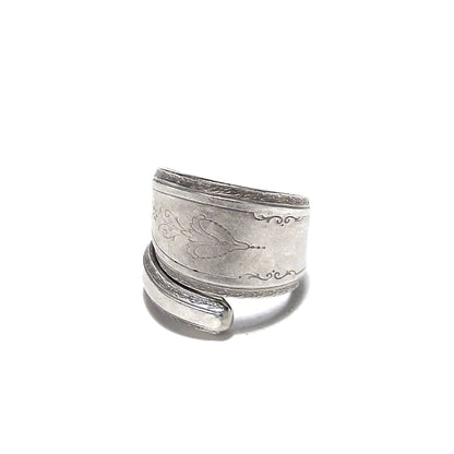 Spiral Spoon Ring　No.8008　14号