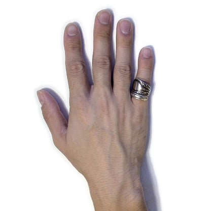 Spiral Spoon Ring　No.7990　13号