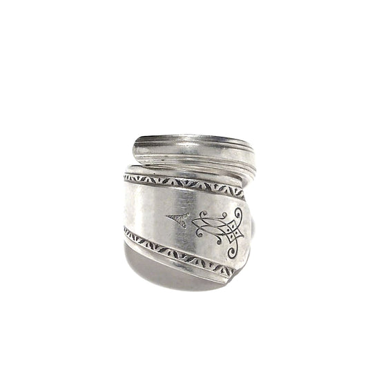 Spiral Spoon Ring　No.8010　14号