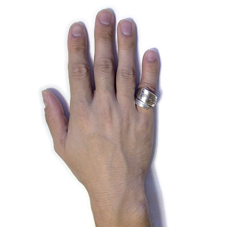Spiral Spoon Ring　No.7974　14号