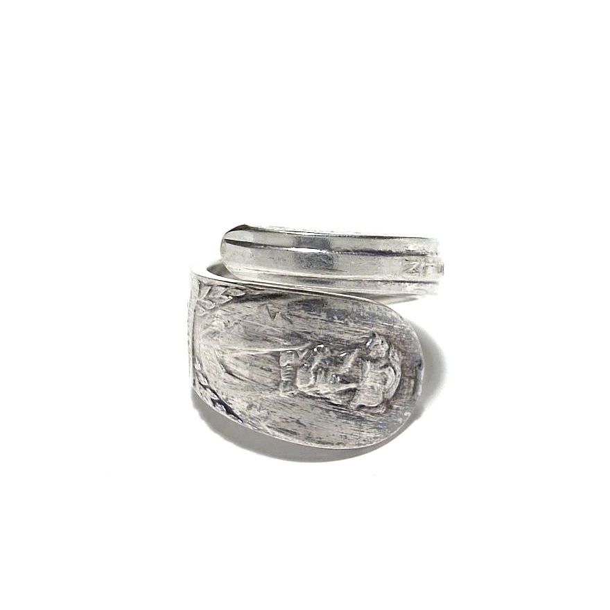 President Spoon Ring　　No.7923　26号　Abraham Lincoln