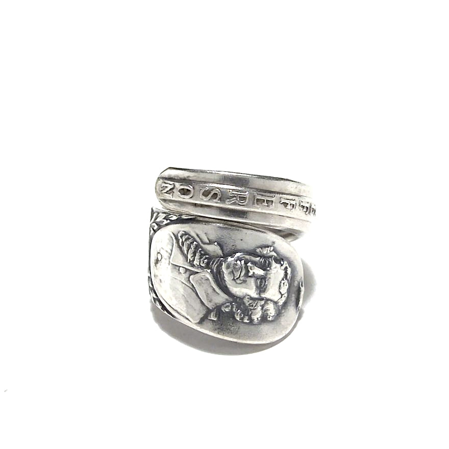 President Spoon Ring　　No.7860　14号　Thomas Jefferson