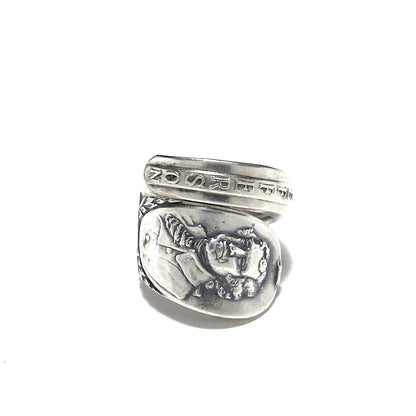 President Spoon Ring　　No.7860　14号　Thomas Jefferson