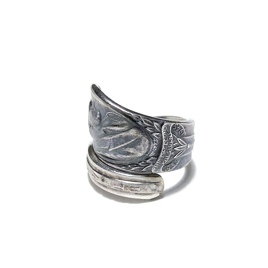 President Spoon Ring　　No.7917　21号　Franklin Roosevelt