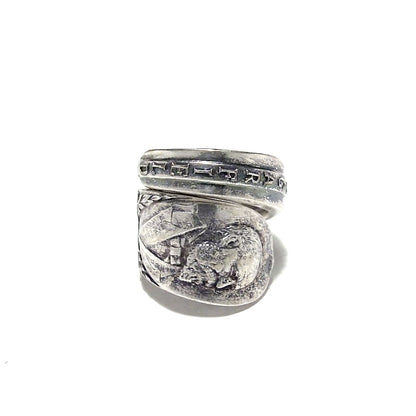 President Spoon Ring　　No.7854　12号　James Garfield