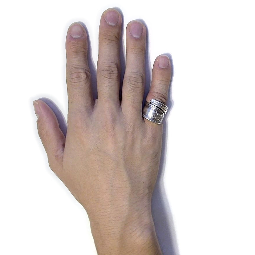 Spiral Spoon Ring　No.7973　14号