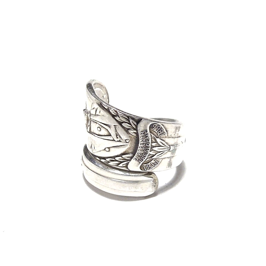 President Spoon Ring　　No.7878　18号　Abraham Lincoln