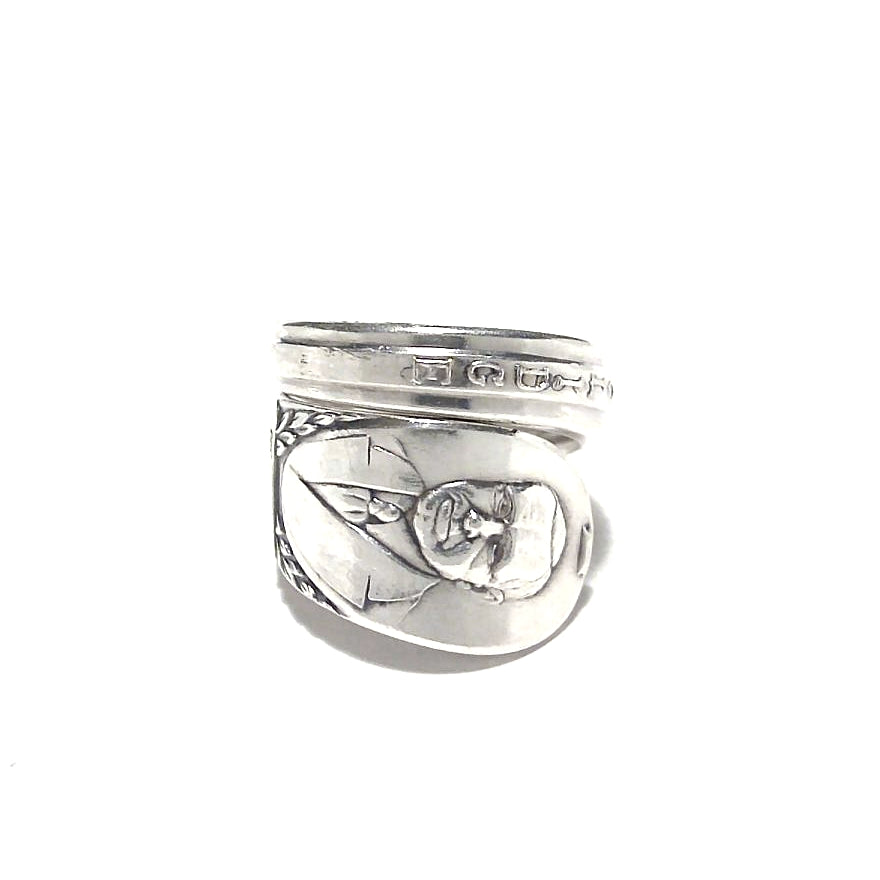 President Spoon Ring　　No.7883　18号　Calvin Coolidge