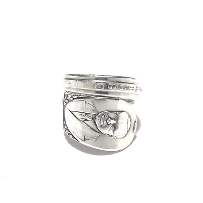 President Spoon Ring　　No.7883　18号　Calvin Coolidge