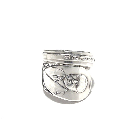 President Spoon Ring　　No.7883　18号　Calvin Coolidge