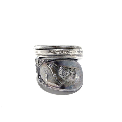 President Spoon Ring　　No.7888　18号　Benjamin Harrison