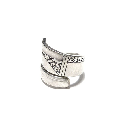 Spiral Spoon Ring　No.7977　14号