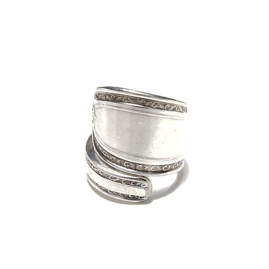 Spiral Spoon Ring　No.7983　15号