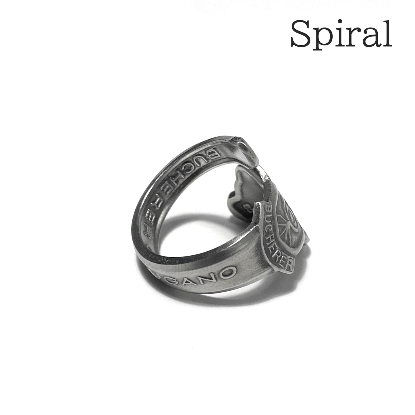 Rolex Spoon Ring　Normal＆Spiral　"Rose 1"