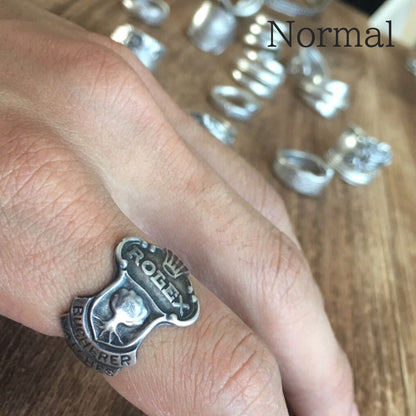 Rolex Spoon Ring　Normal＆Spiral　"Rose 2"