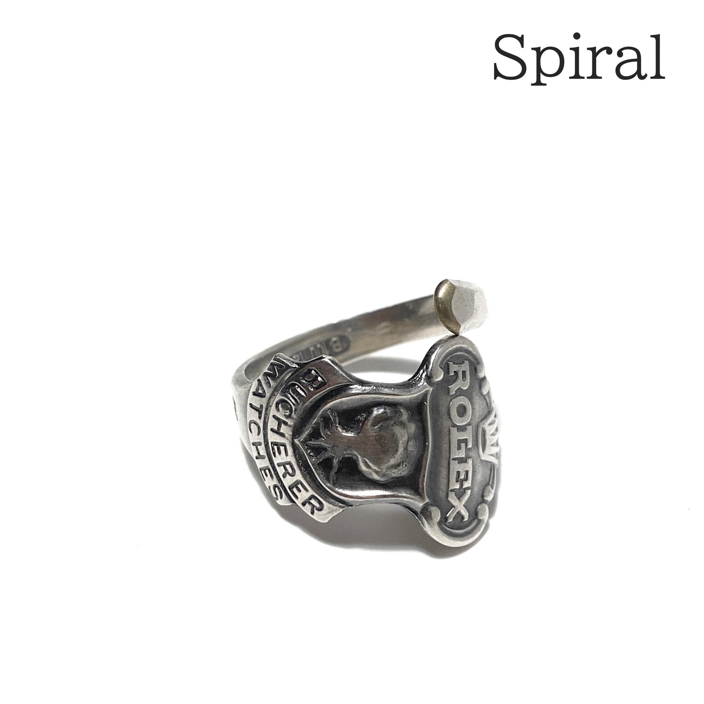 Rolex Spoon Ring　Normal＆Spiral　"Rose 2"